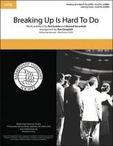 Breaking Up Is Hard to Do SATB choral sheet music cover